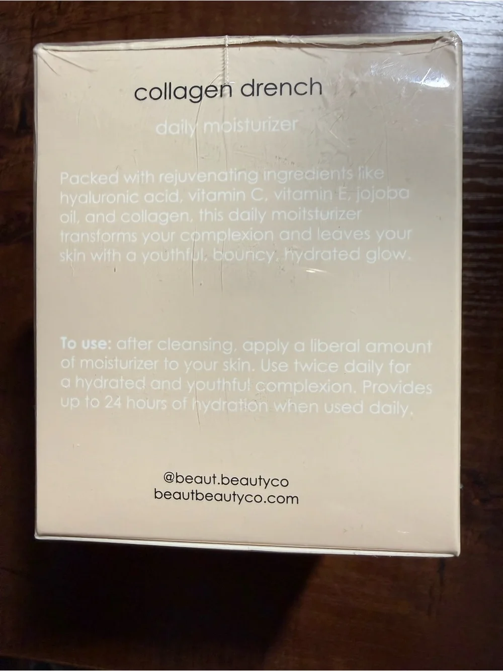 Beaut. Collagen Drench Daily Moisturizer - NIB